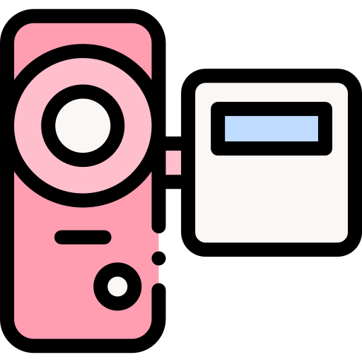 camara de video icono gratis