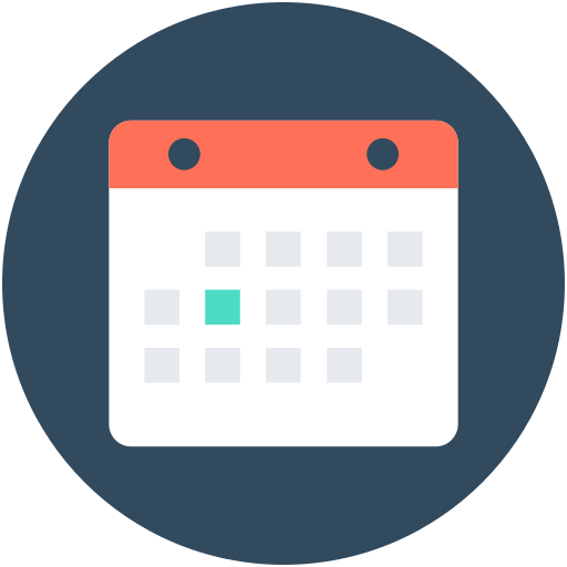 Calendar Generic Circular icon