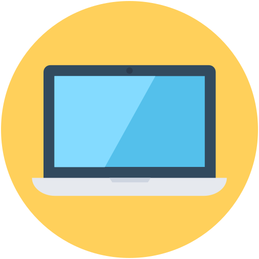 Laptop Generic Circular icon