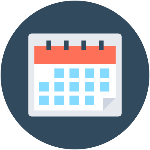 Calendar Generic Circular icon