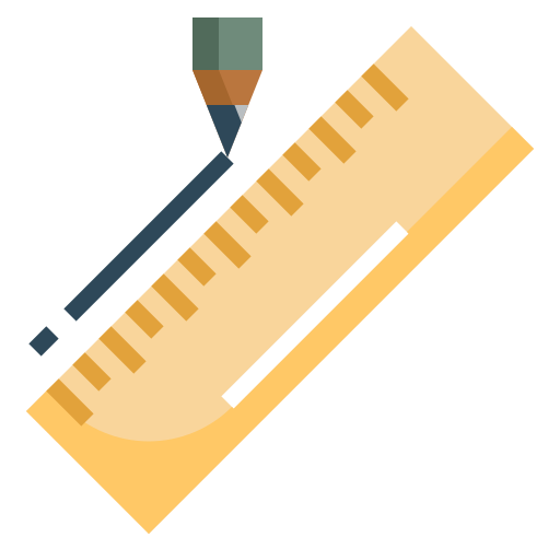 Ruler free icon