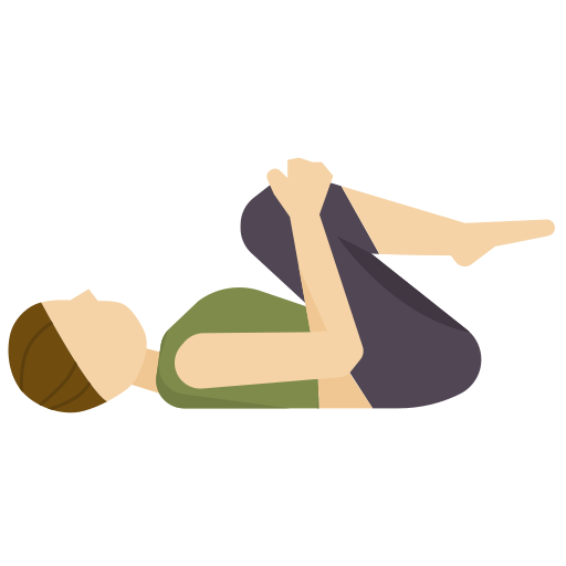 pose de yoga icono gratis