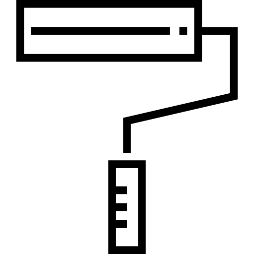 rodillo icono gratis