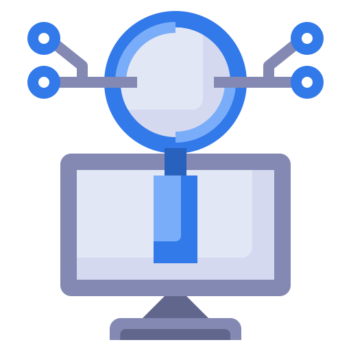 Computer Surang Flat icon