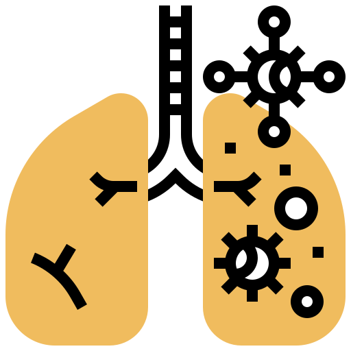 pneumonia grátis ícone