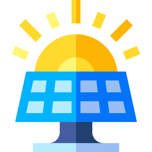 panel solar icono gratis