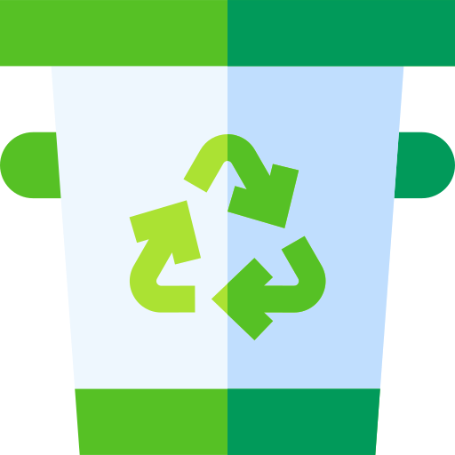 papelera de reciclaje icono gratis