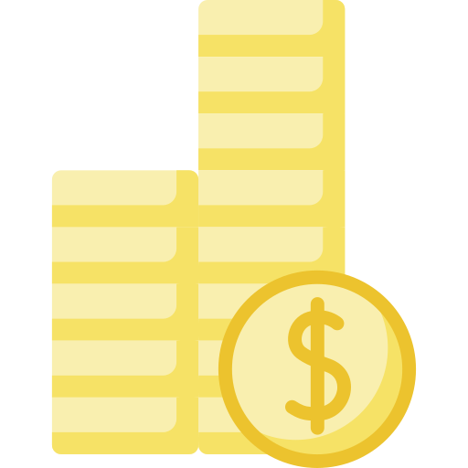 monedas icono gratis