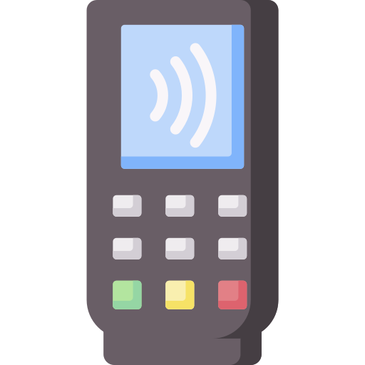 Payment terminal - free icon