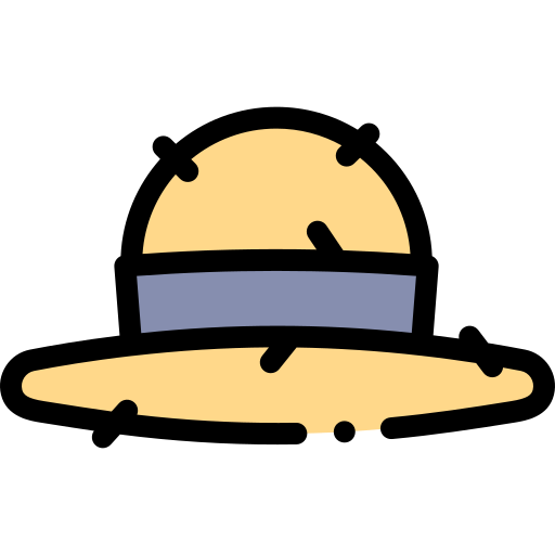 Hat Detailed Rounded Lineal color icon