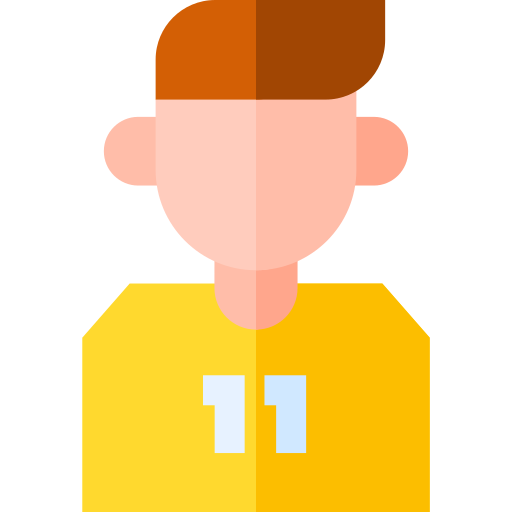 joueur de football Icône gratuit joueur de football Icône gratuit