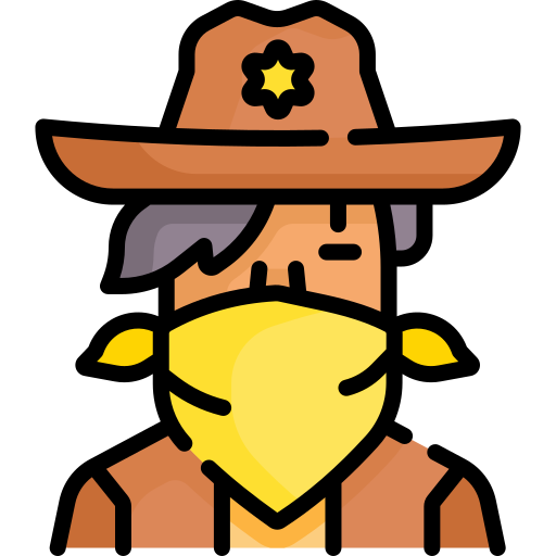 cow-boy Icône gratuit cow-boy Icône gratuit