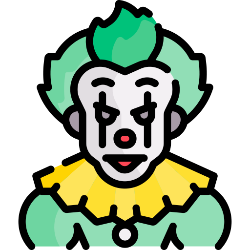 Clown Special Lineal color icon