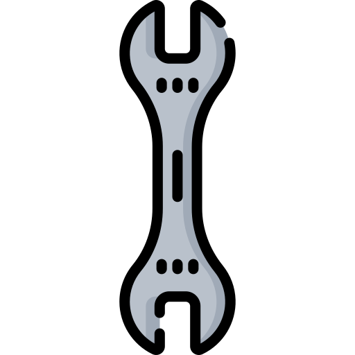 llave inglesa icono gratis