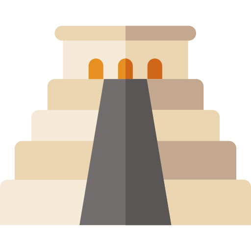Mayan pyramid free icon Mayan pyramid free icon