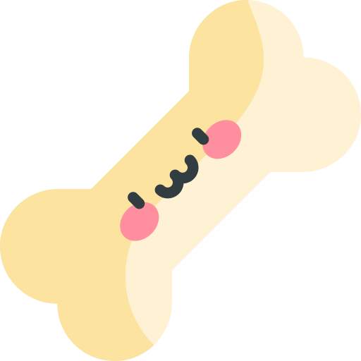 Bone Kawaii Flat icon