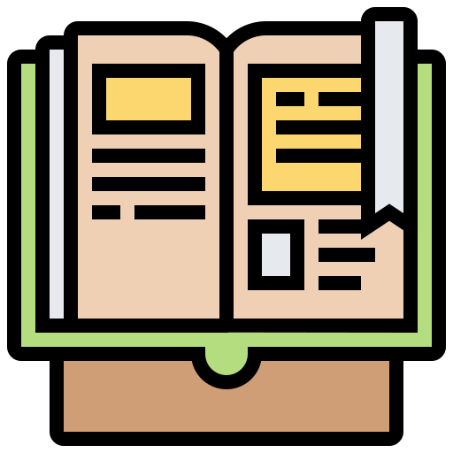 Book Meticulous Lineal Color icon