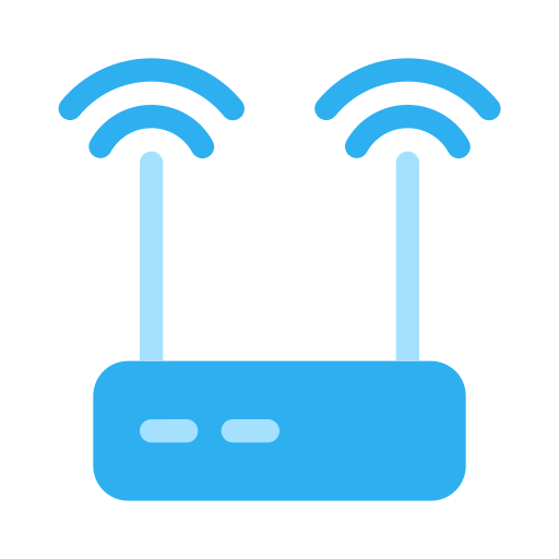 router inalámbrico icono gratis