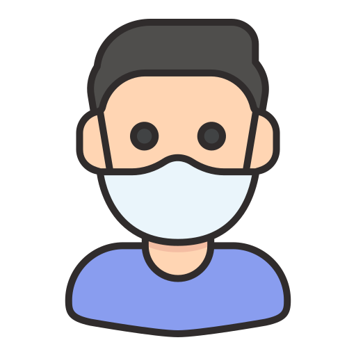 Medical mask Generic Outline Color icon