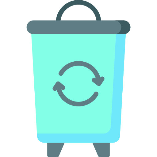 contenedor de basura icono gratis