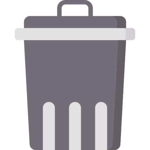 Trash free icon Trash free icon
