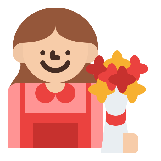 florista icono gratis