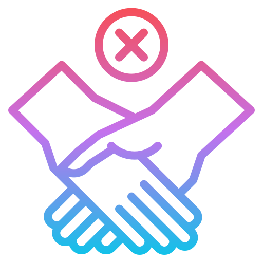 No handshake free icon No handshake free icon