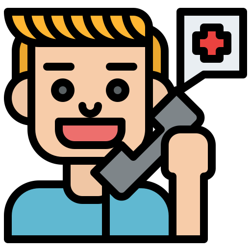 chequeo médico icono gratis