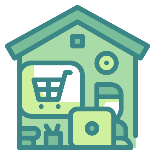 venta en línea icono gratis