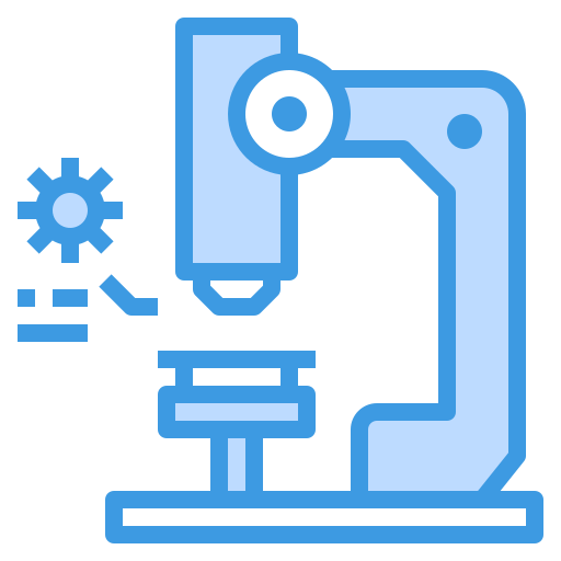 Microscope free icon