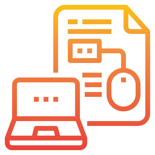 Online learning itim2101 Gradient icon