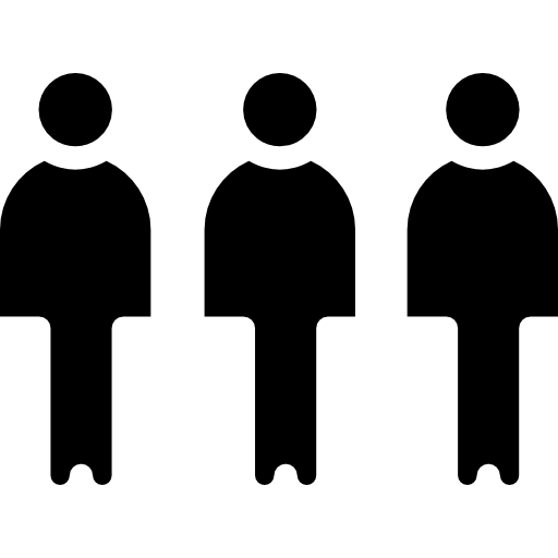 Group of people cartoon variant - Free people icons