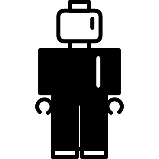 robot en costume Icône gratuit