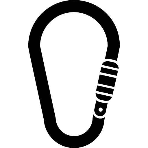 cerradura de contorno de metal icono gratis