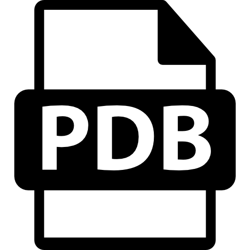 format de fichier d'icône pdb Icône gratuit