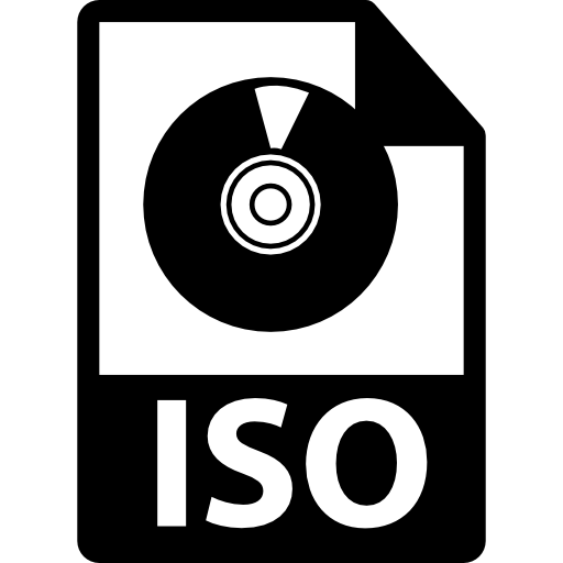 Formato De Archivo Iso Icono Gratis 6031