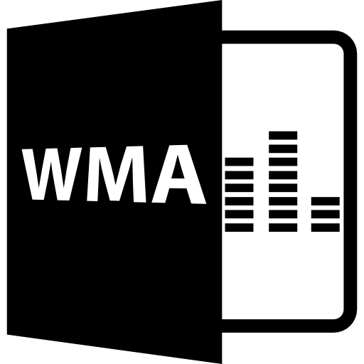 format de fichier ouvert wma Icône gratuit