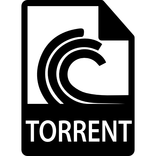 formato de archivo torrent icono gratis