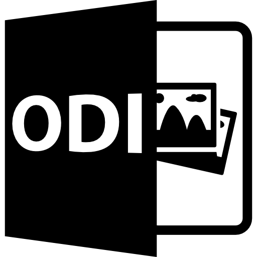 formato de archivo abierto odi icono gratis