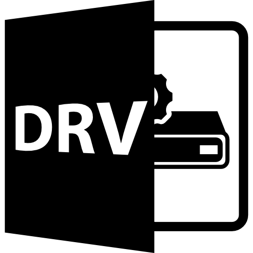 symbole de format de fichier drv Icône gratuit