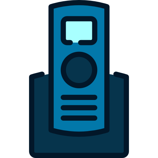 Phone receiver free icon Phone receiver free icon