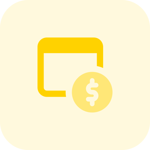 signo de dólar icono gratis