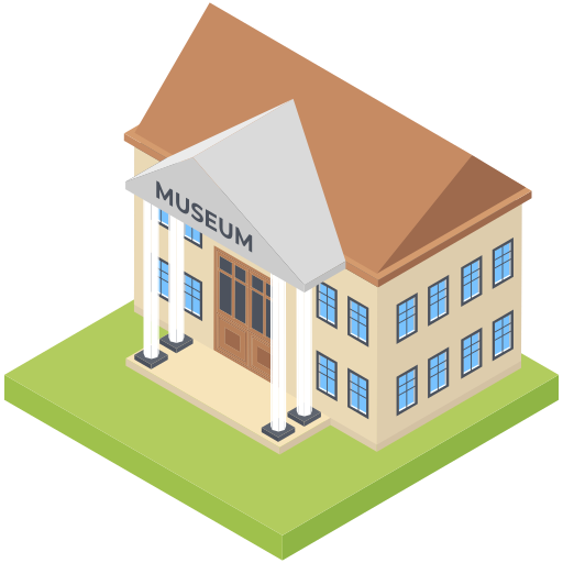 박물관 무료 아이콘