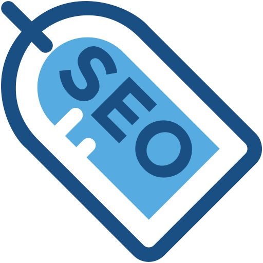 etiqueta seo icono gratis