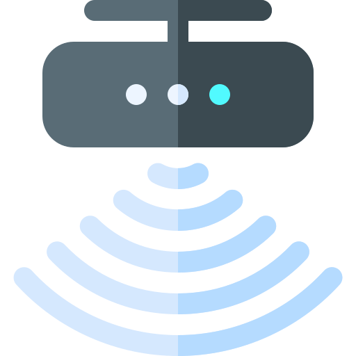 sensor de movimiento icono gratis