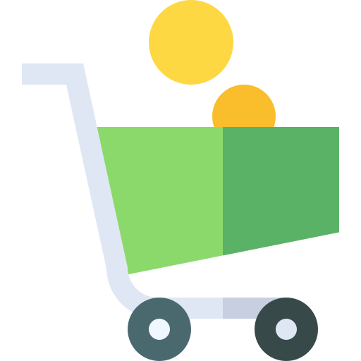 carrito de compras icono gratis