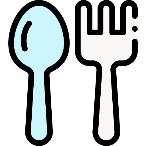 Столовые приборы бесплатно иконка