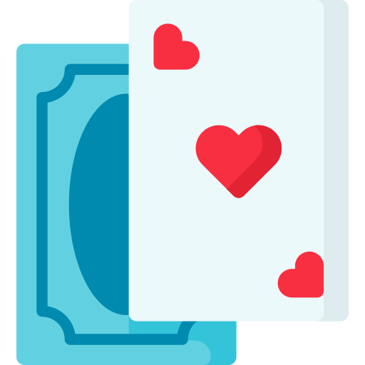 cartas de póker icono gratis