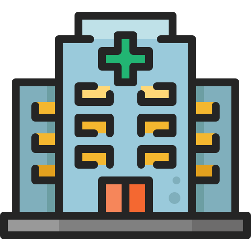 Hospital Generic Outline Color icon