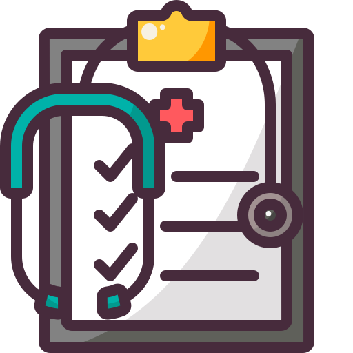 Medical report Generic Outline Color icon